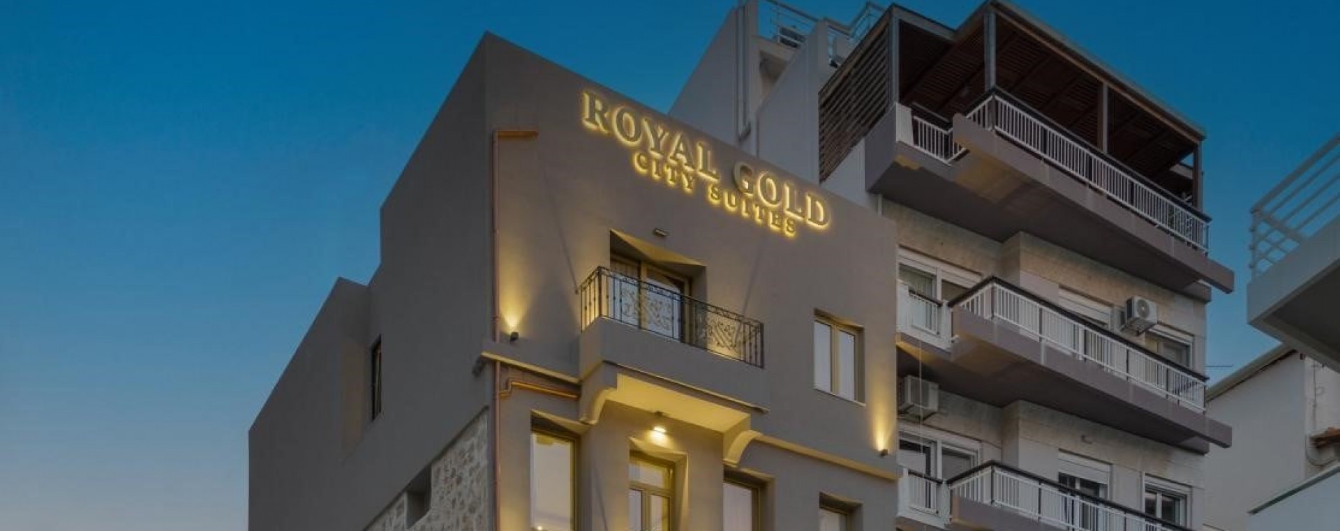 Royal Gold City Suites <br><span> Απολαύστε μια μοναδική απόδραση στο Ηράκλειο</span>