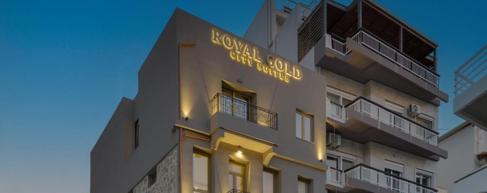 Royal Gold City Suites <br><span> Απολαύστε μια μοναδική απόδραση στο Ηράκλειο</span>